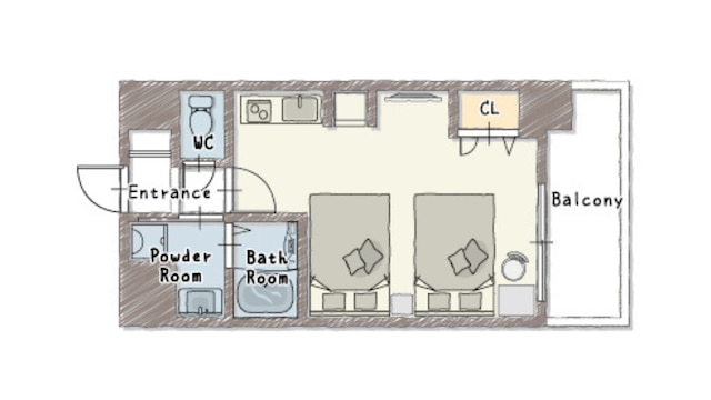 BONコンドミニアム 難波恵美須