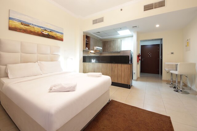 ダウン タウン ドバイにある心地よいスタジオ