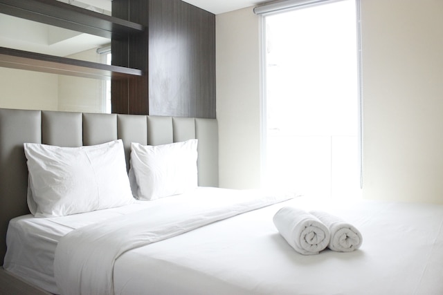 新築、ベッドルーム 2 室、@ タマンサリ ラ グランデ アパートメント バンドン