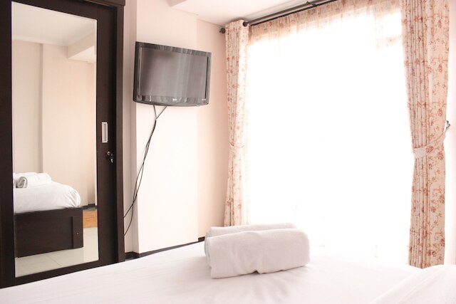 リラックスできるベッドルーム 1 室、ゲートウェイ パスツール アパートメント、料金所出口近く