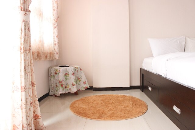 リラックスできるベッドルーム 1 室、ゲートウェイ パスツール アパートメント、料金所出口近く