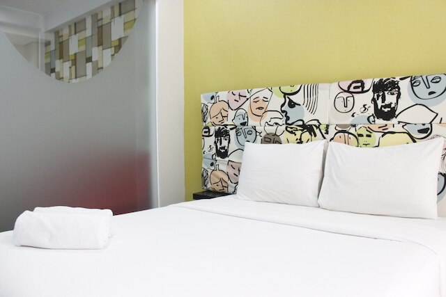 トレンディなベッドルーム 1 室、ITB 近く、@ ダゴ スイーツ アパートメント