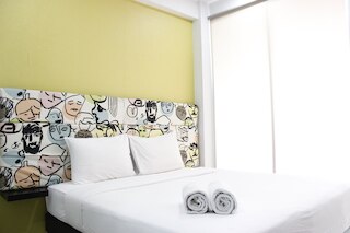 トレンディなベッドルーム 1 室、ITB 近く、@ ダゴ スイーツ アパートメント