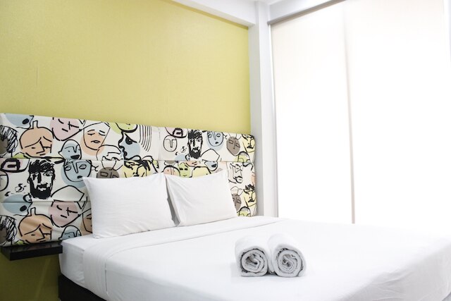 トレンディなベッドルーム 1 室、ITB 近く、@ ダゴ スイーツ アパートメント