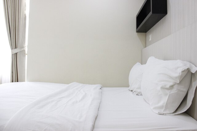 シンプルなスタジオ ルーム、ザ ジャルディン チハンプラス アパートメント