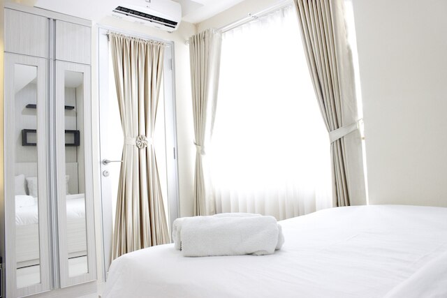 シンプルなスタジオ ルーム、ザ ジャルディン チハンプラス アパートメント