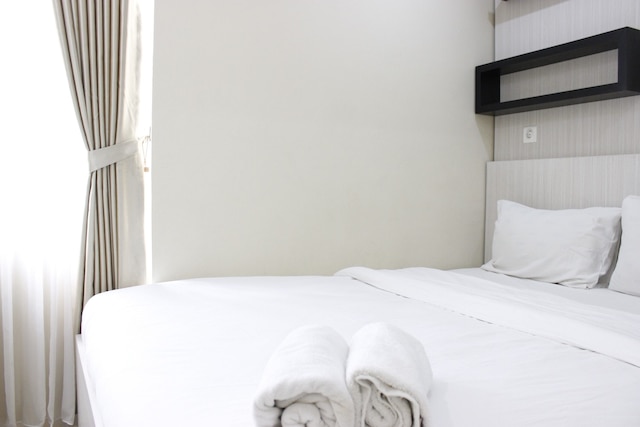 シンプルなスタジオ ルーム、ザ ジャルディン チハンプラス アパートメント