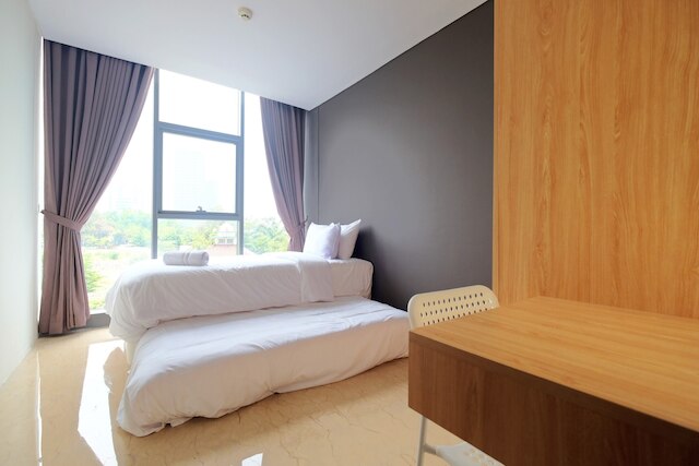 ベッドルーム 2 室、パンコラン ラベニュー アパートメント、充実した設備