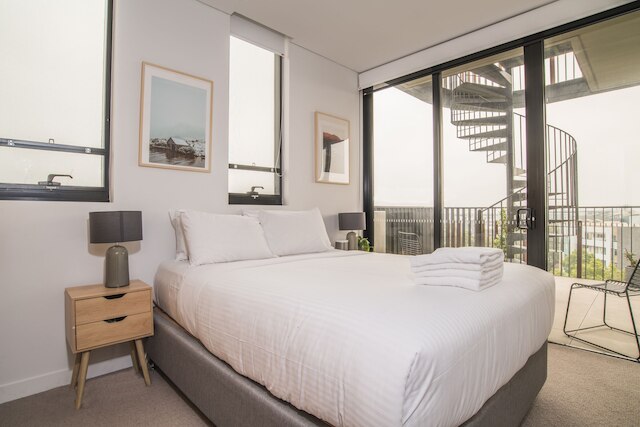 インナー シティ ペントハウス、プライベート ルーフトップ