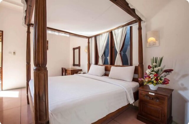 PB - ヴィラ 4 - 2 ベッドR  2 ッBR プライベート プール ヴィラ ウォーク トゥ スミニャック ビーチ