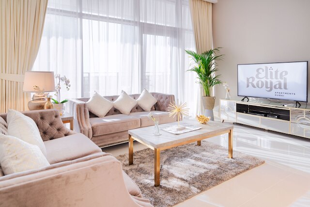 エリート ロイヤル アパートメント - ブルジ カリファ & ファウンテン ビュー - スプリーム