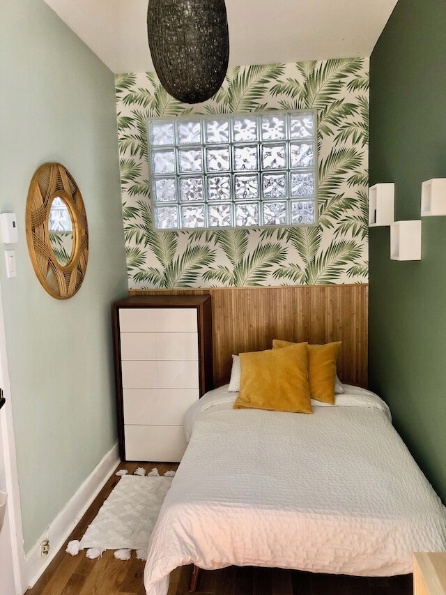 精巧でモダンなロフト