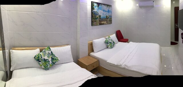 デラックス プライベート ルーム 2 ベッド 4 ゲスツ 1 プライベート バス