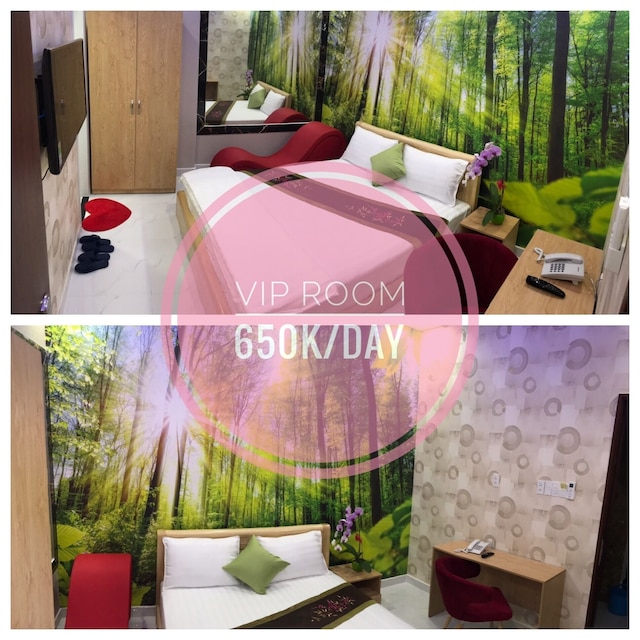 ゲスト ルーム イン ベン タン デラックス アンド プライベート 1 クイーン ベッド 1 バスルーム フォー 2 ゲスツ