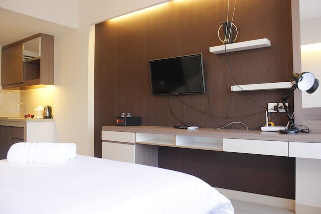 コンパクト スタジオ ルーム アット ガレリ チウンブルイット 2 アパートメント