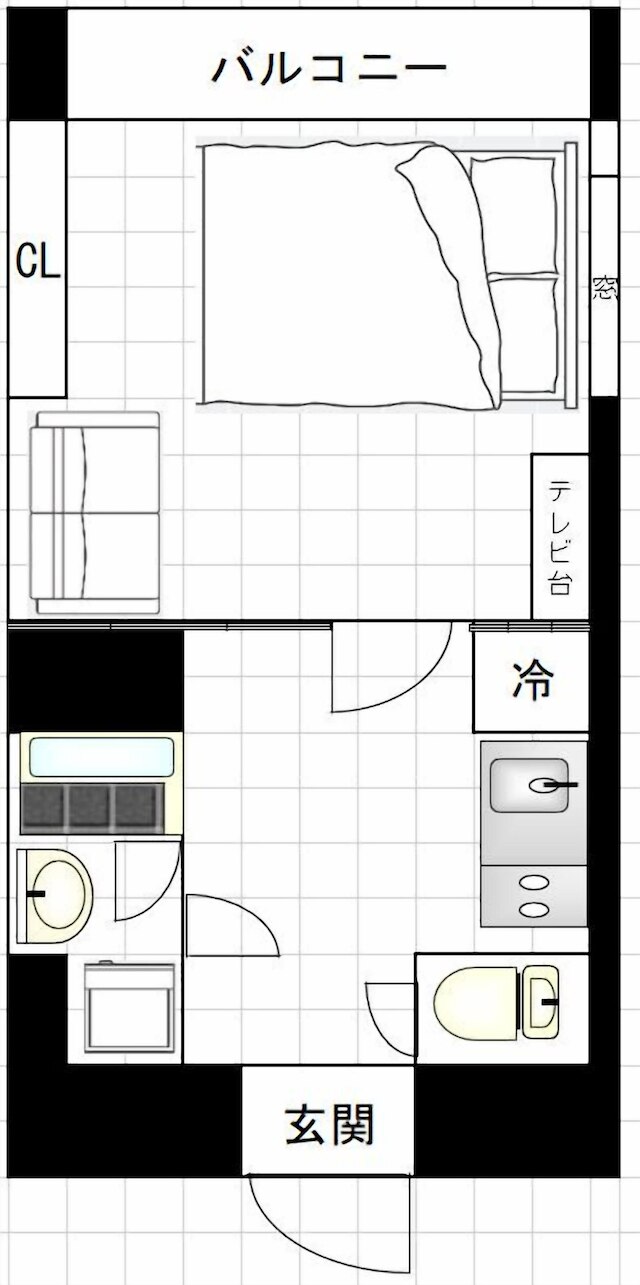 Prendre 難波 AFP アパートメント