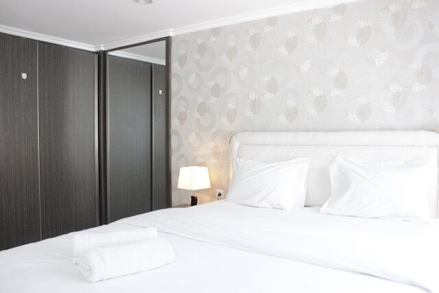 スペーシャス スタジオ ルーム アット ザ ジャルディン チハンペラス アパートメント