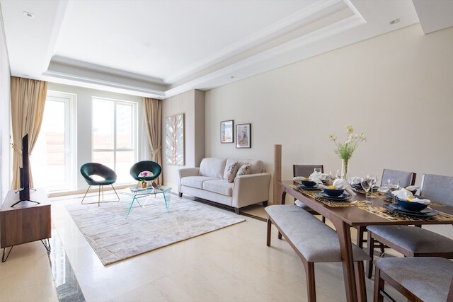 インプレッシブ ベッドルーム ロフト W/ スタュディ イン ダウンタウン ドバイ