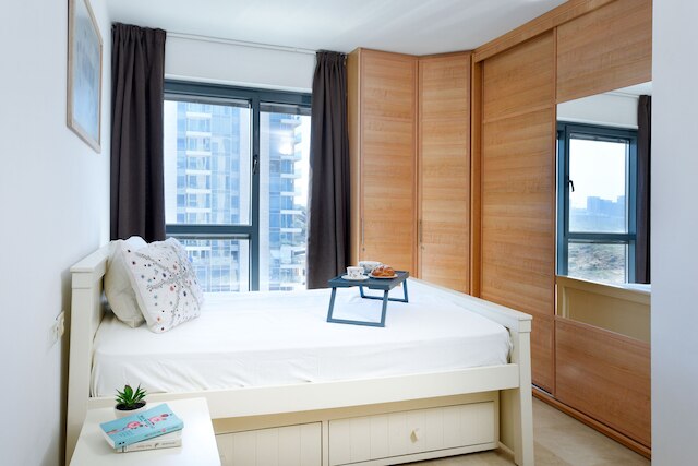 デラックス 3 ベッド マリーナ アパートメント イン ヘーツリア