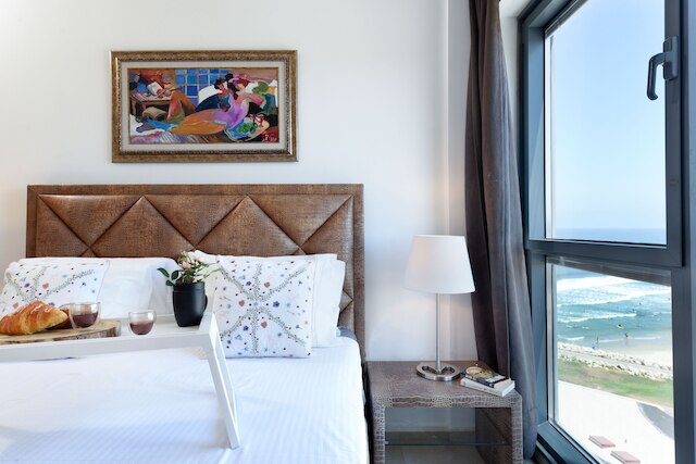 デラックス 3 ベッド マリーナ アパートメント イン ヘーツリア