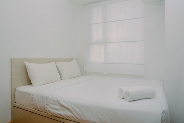 コンフィ アンド ビューティフル ベッドルーム メンテン スクエア アパートメント