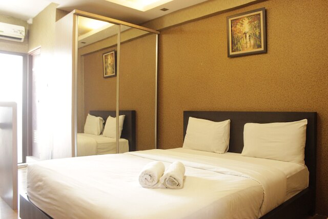 ストラテジック & コンフィー スタジオ アット ゲートウェイ チカダズ アパートメント