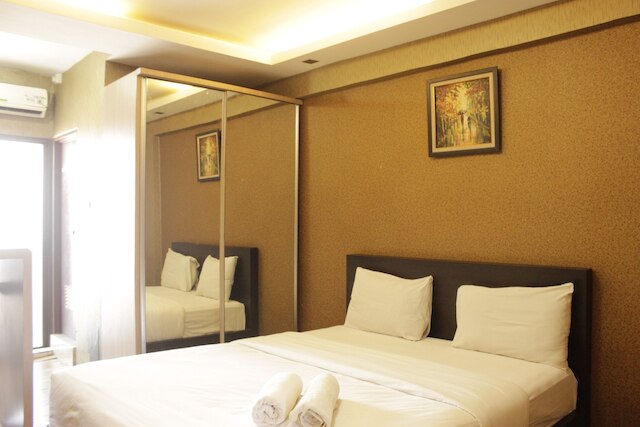 ストラテジック & コンフィー スタジオ アット ゲートウェイ チカダズ アパートメント