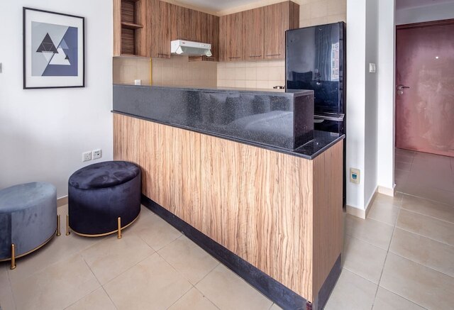 モダン ラスティック スタジオ アパートメント イン ダウンタウン ドバイ