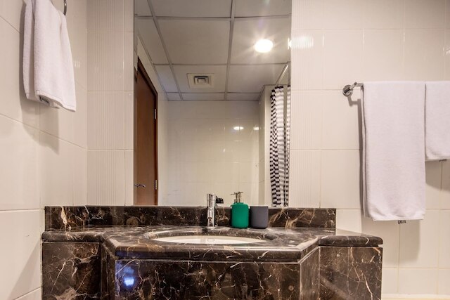 モダン ラスティック スタジオ アパートメント イン ダウンタウン ドバイ