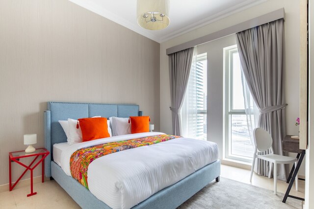 プリスティン 2ベッドルRム アパートメント イン ダウンタウン ドバイ - スリープス 5!