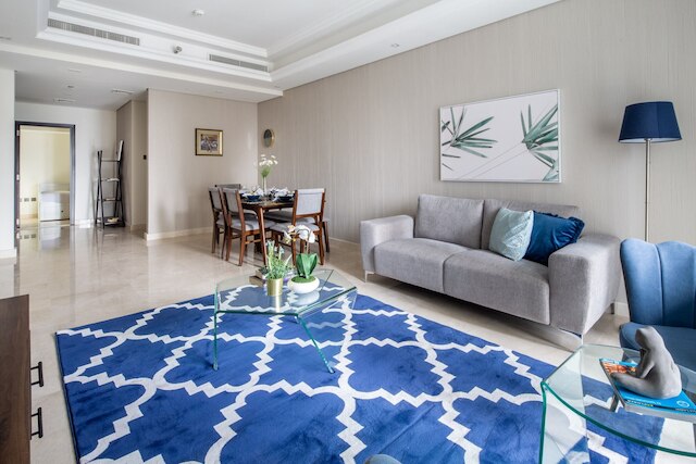 プリスティン 2ベッドルRム アパートメント イン ダウンタウン ドバイ - スリープス 5!