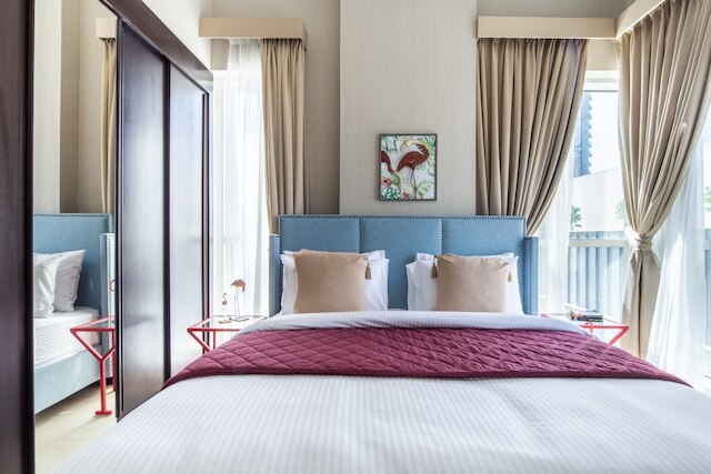 モダン ラグジュアリー リビング イン シィス3ベッドルーム アパートメント イン ダウンタウン ドバイ