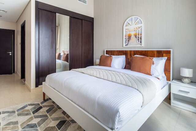 モダン ラグジュアリー リビング イン シィス3ベッドルーム アパートメント イン ダウンタウン ドバイ