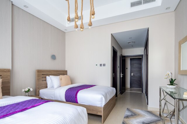 モダン ラグジュアリー リビング イン シィス3ベッドルーム アパートメント イン ダウンタウン ドバイ