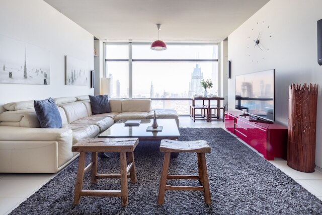 スプレンディッドィ1 ベッドルーム イン ディFC ウィズ ブルジ カリファ ビューズ