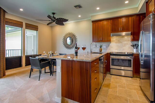 カパルア ゴルフ ヴィラ 25V2 ゴールド オーシャン ビュー