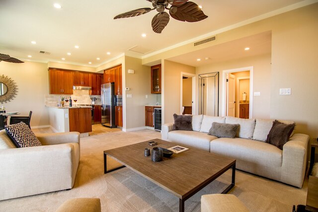 カパルア ゴルフ ヴィラ 25V2 ゴールド オーシャン ビュー