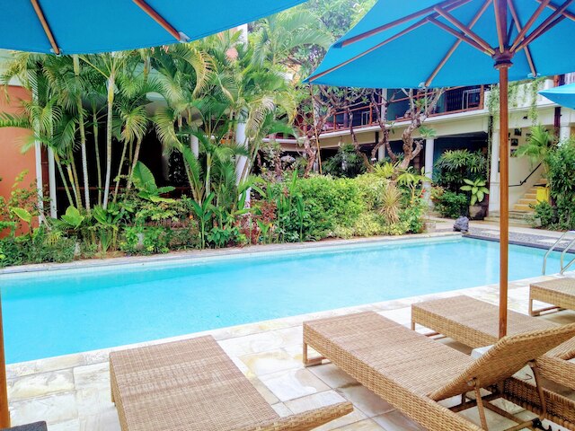 2 ベッドルームズ ビィンテージ アパートメント 10 - バルコニー プライベート キッチン リビングルーム プール