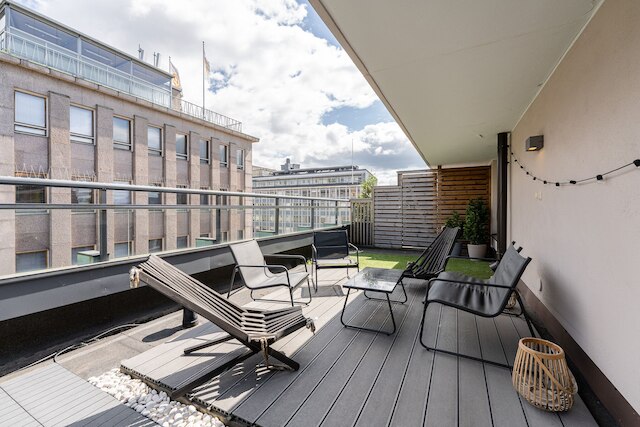 セカンドホームズ タンペレ ペントハウス アパートメント