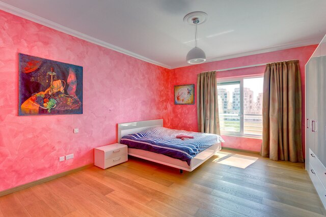 シーフロント アパートメント イン スリマ ウィズ プール アップマーケット コンプレックス