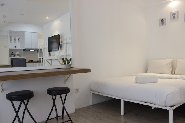 モダン シック スタジオ ルーム アット グランド アジア アフリカ アパートメント