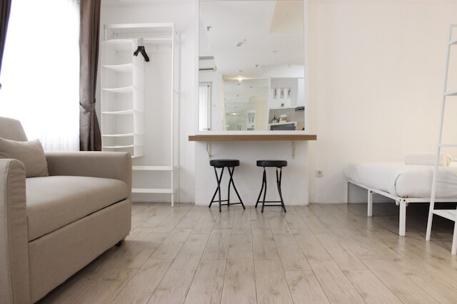 モダン シック スタジオ ルーム アット グランド アジア アフリカ アパートメント