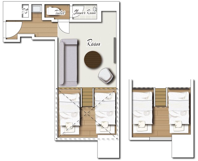 ゾンクホテル春吉寺町通