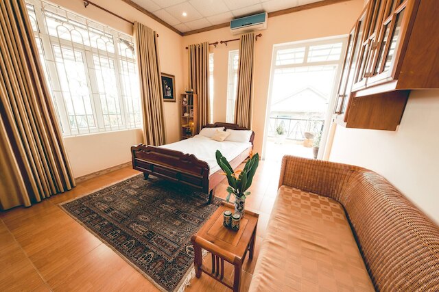 ヒルサイド ホームステイ フエ - エム ルーム トップ アパートメント