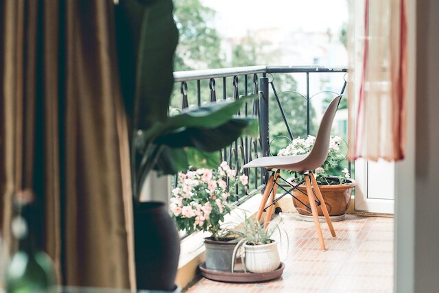 ヒルサイド ホームステイ フエ - トリプル ルーム トップ アパートメント