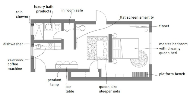 1818メリディアンハウスアパートメンツアンドスイーツbyエスカペコレクション