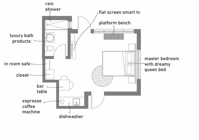 1818メリディアンハウスアパートメンツアンドスイーツbyエスカペコレクション