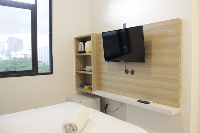 プレザント スタジオ セミ アパートメント アット ザ ロッジ パスカル ニア ビヌス ユニバーシティ