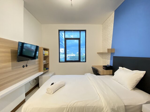 スマート スタジオ ルーム セミ アパートメント アット ザ ロッジ パスカル ニア ビヌス ユニバーシティ