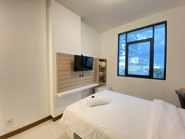 スマート スタジオ ルーム セミ アパートメント アット ザ ロッジ パスカル ニア ビヌス ユニバーシティ